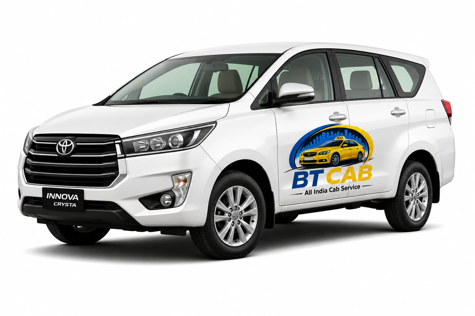 BT Cab Services Toyota Innova Crysta